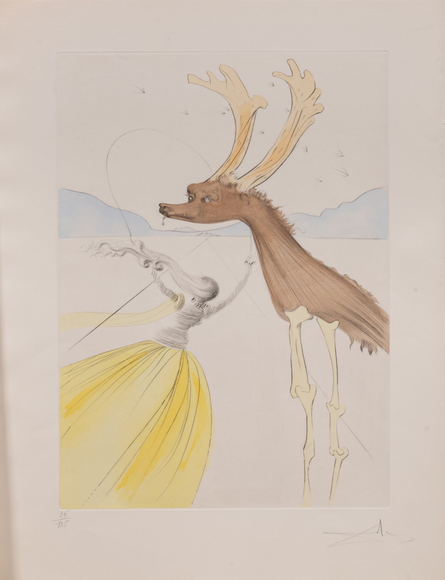 Salvador Dali (1904-1989), 'Les douze tribus d'Isra'l', 1973, ten colour etchings on Arches paper, N - Bild 15 aus 17