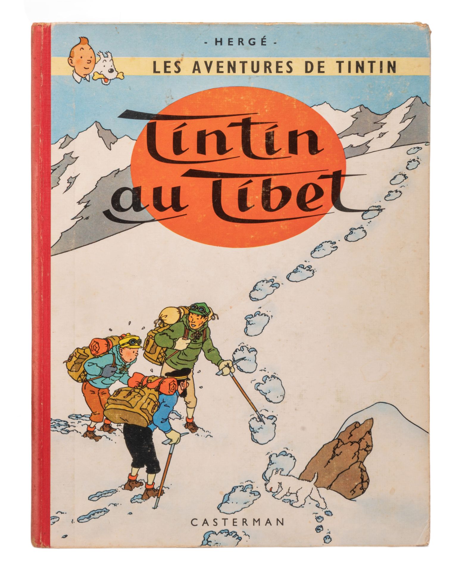 Herge (1907-1983), 'Les Aventures de Tintin, Tintin au Tibet', 1960 (B29)