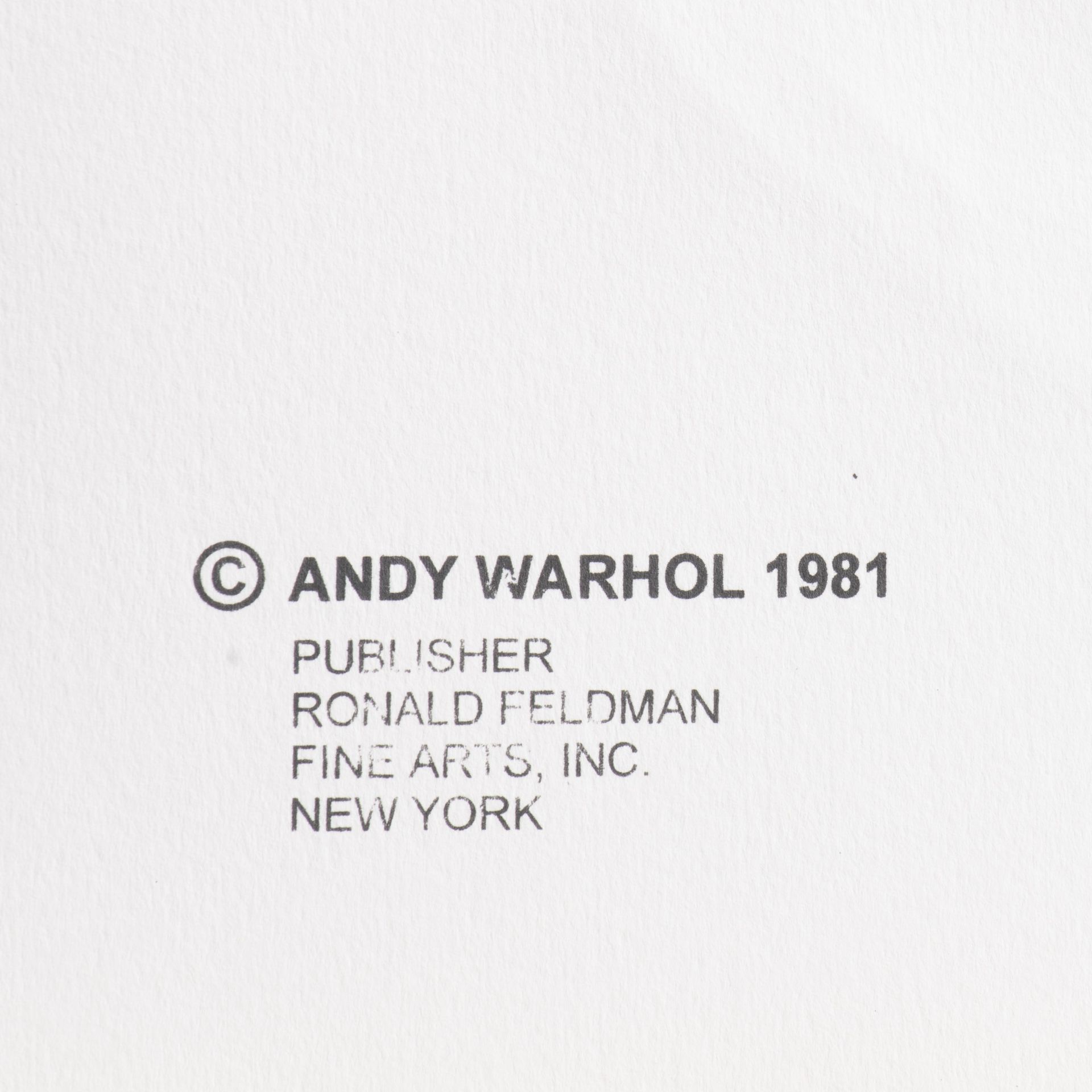 Andy Warhol (1928-1987), Myths, Suite of 10 color screenprints with diamond dust, on Lennox Museum B - Bild 16 aus 31