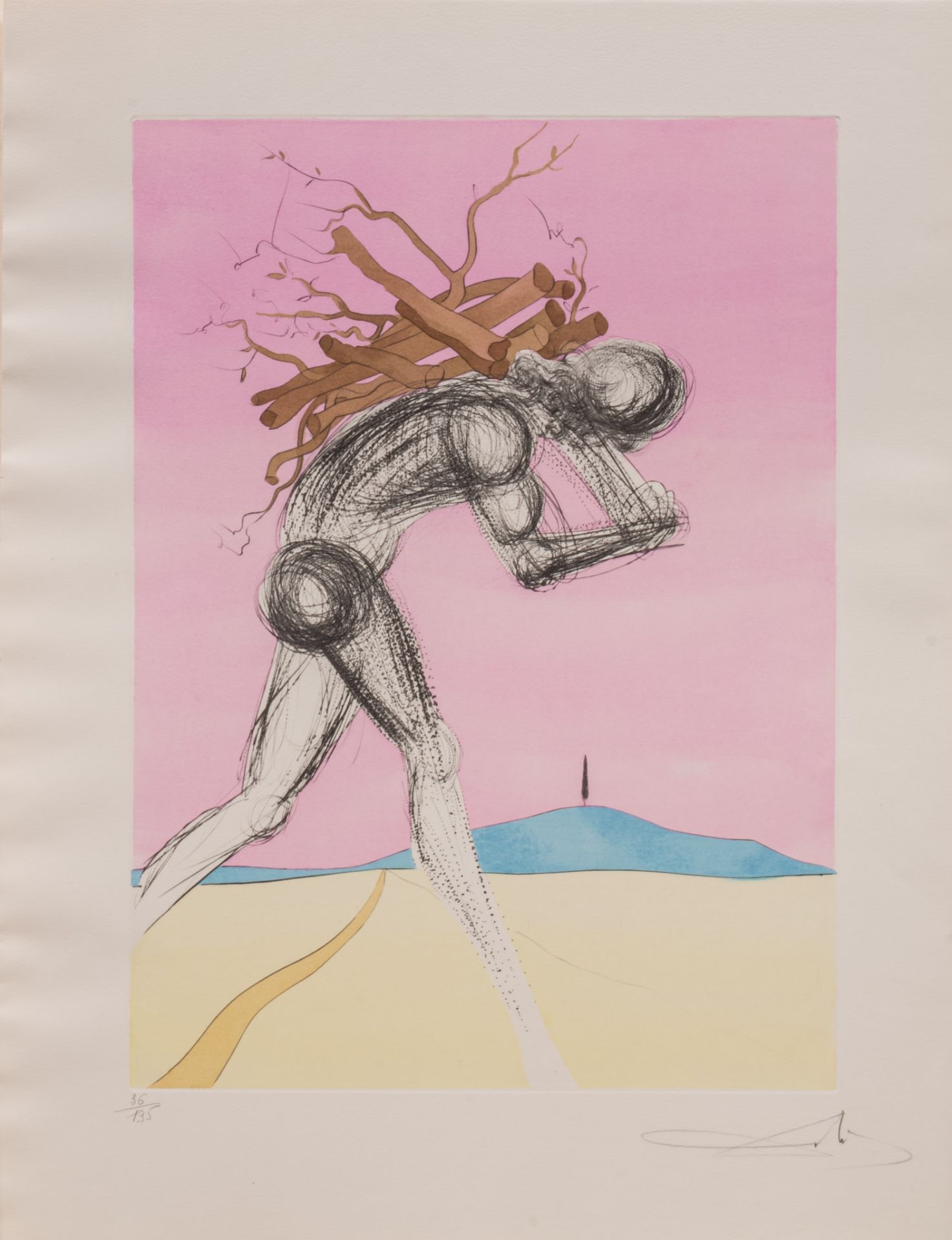 Salvador Dali (1904-1989), 'Les douze tribus d'Isra'l', 1973, ten colour etchings on Arches paper, N - Bild 12 aus 17