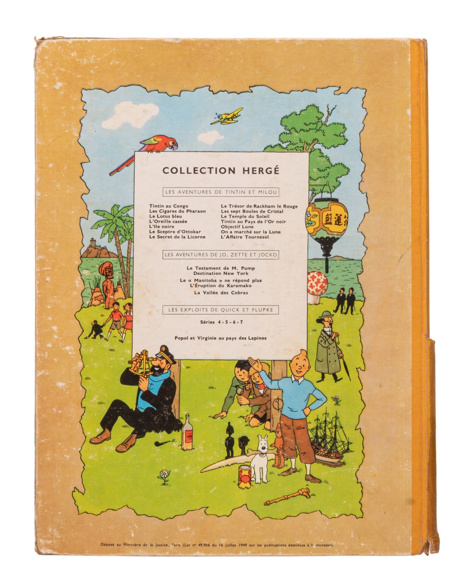 Herge (1907-1983), a collection of four albums of 'Les Aventures de Tintin' - Image 9 of 13