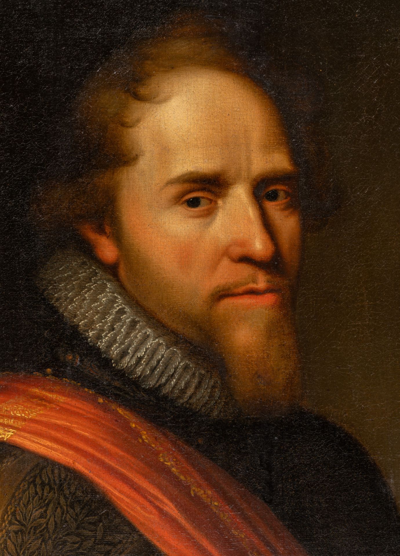 Attrib. to Gerrit van Honthorst (1592-1656), portrait of Maurice of Nassau Prince of Orange, oil on - Bild 5 aus 9