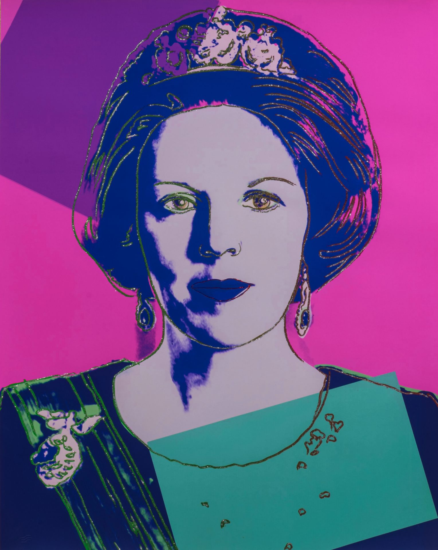 Andy Warhol (1928-1987), Reigning Queens, Suite of 16 color screenprints with diamond dust, on Lenno - Bild 4 aus 33