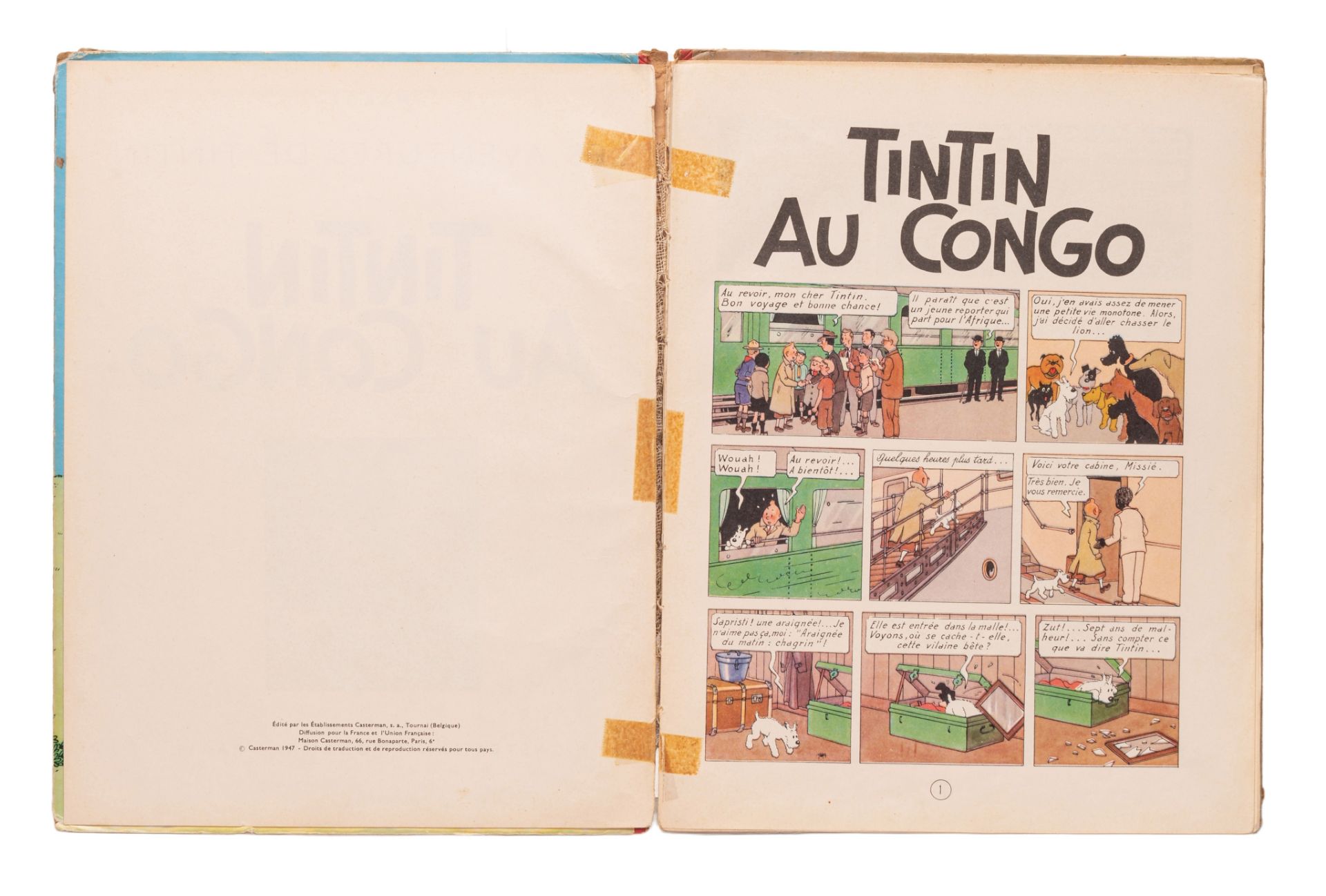Herge (1907-1983), a collection of four albums of 'Les Aventures de Tintin' - Image 13 of 13