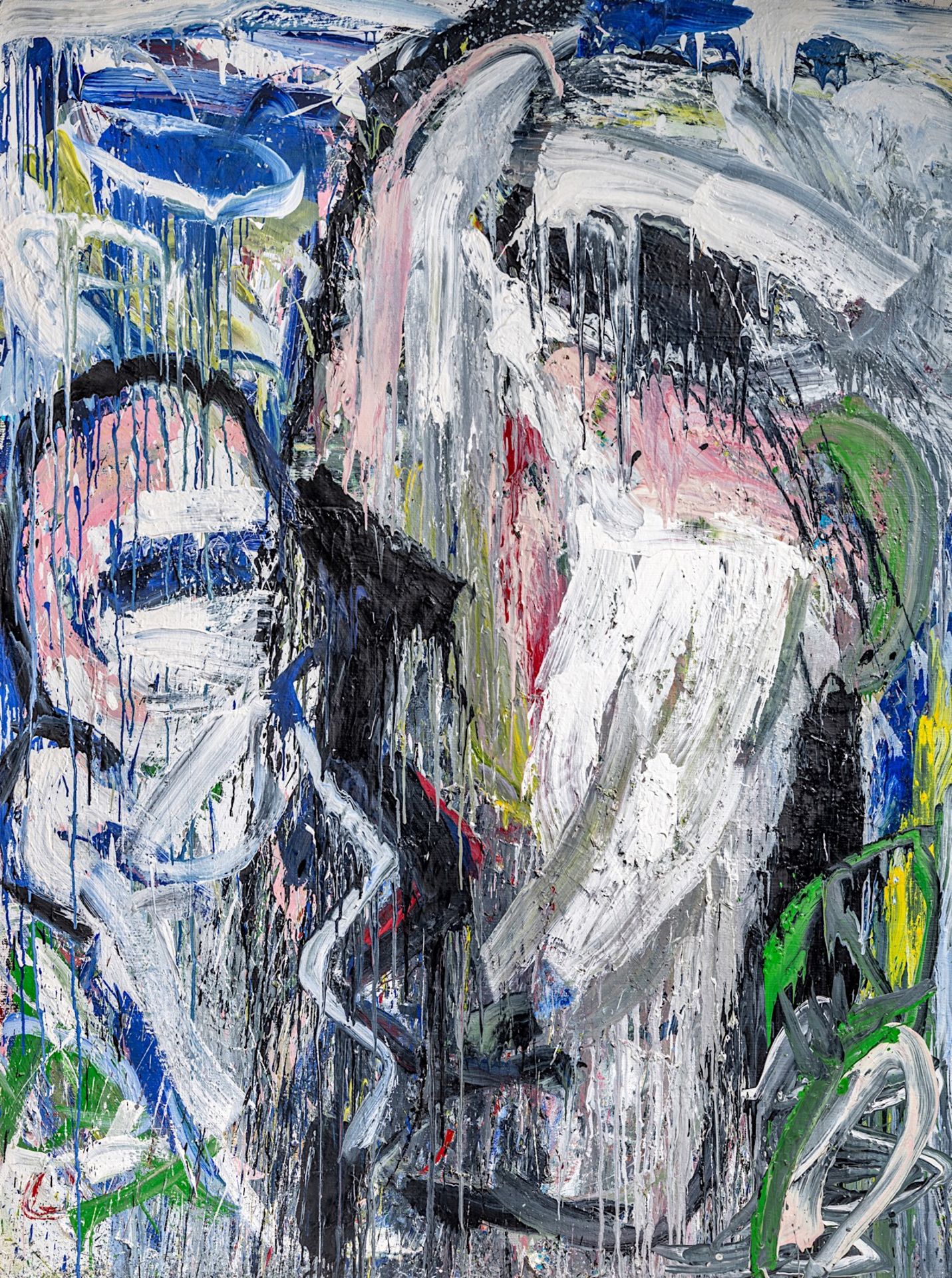 PREMIUM LOT - Philippe Vandenberg (1952-2009), 'Schilderij', diptych, 1985, oil on canvas - Bild 7 aus 12