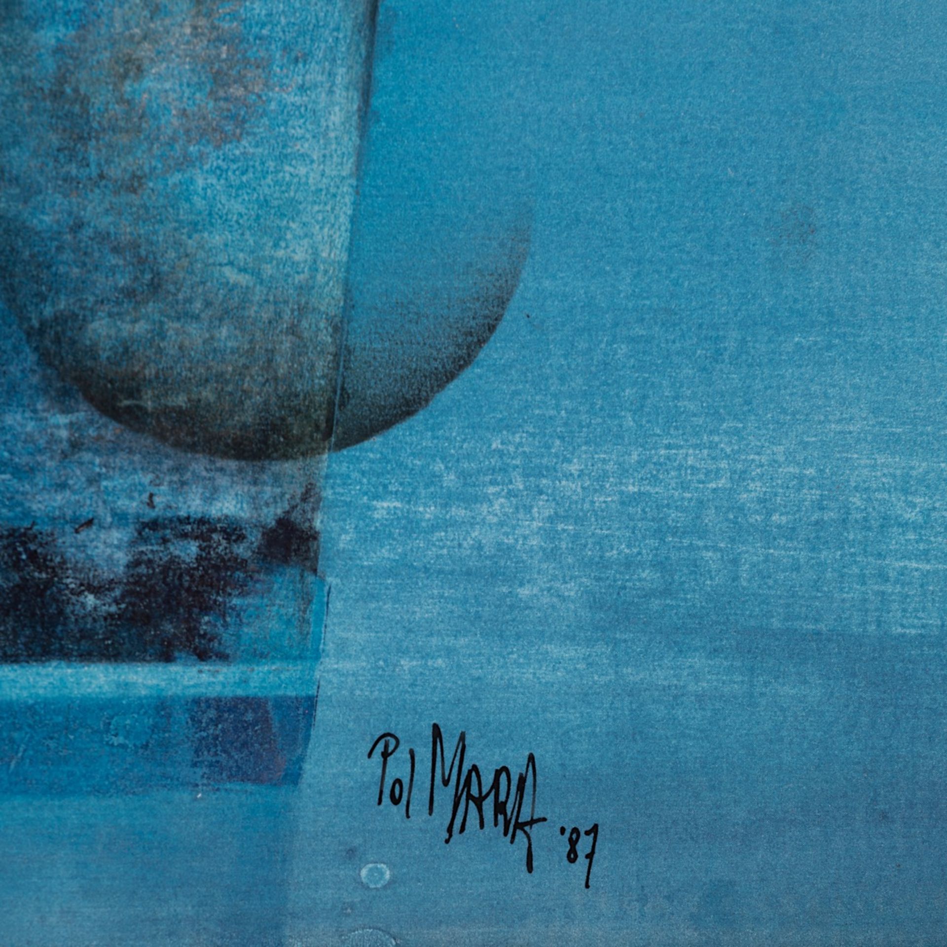 Pol Mara (1920-1998), 'Pour les contes de Tchekov', watercolour and mixed media on paper, 1987 118 x - Image 4 of 7
