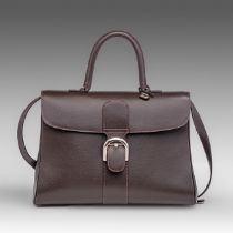 A Delvaux Brillant GM, Jumping Cafe leather handbag