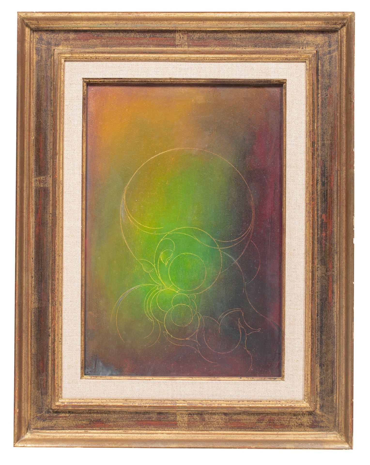 Felix De Boeck (1898-1995), maternity, 1967, oil on board 37 x 25 cm. (14.5 x 9.8 in.), Frame: 52 x - Image 2 of 5