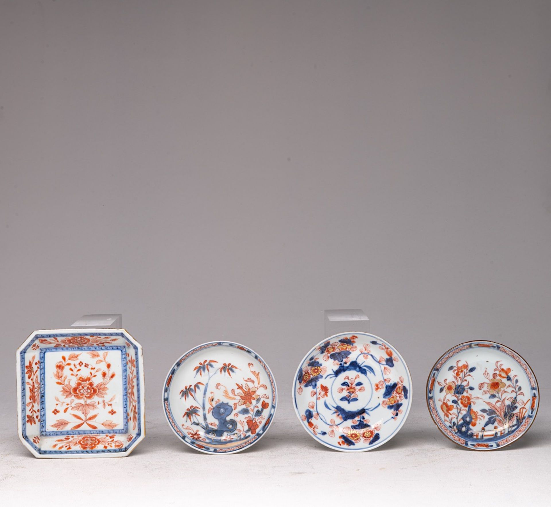 A collection of Chinese Imari tea ware, 18thC, largest dia 23 cm (12) - Bild 4 aus 19