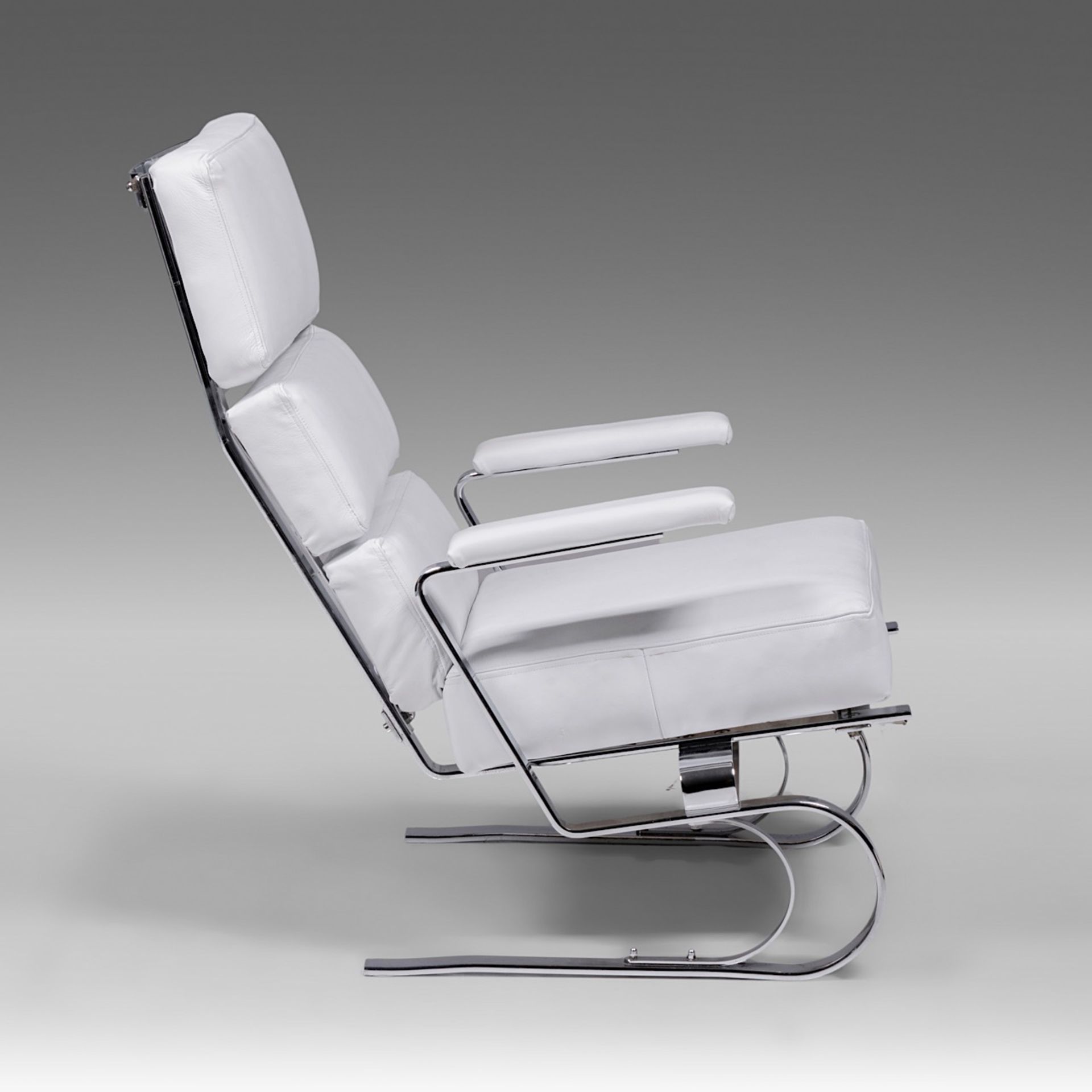 An Art Deco easy chair for COR Germany (1960), H 88 - W 70 cm - Bild 5 aus 7