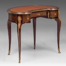 A fine Napoleon III writing table, by Victor Raulin (1867-1925), H 75 - W 94 - D 55 cm