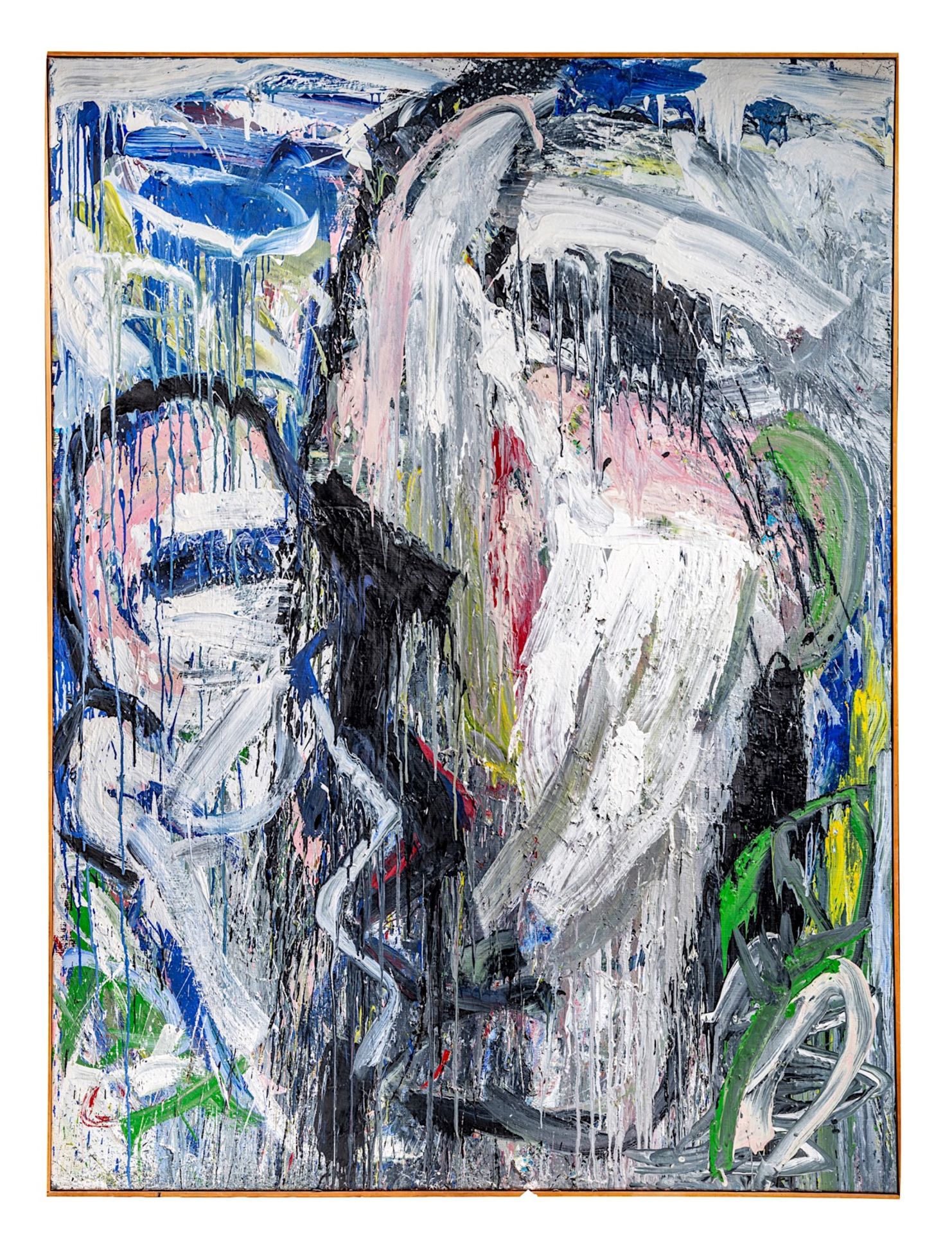 PREMIUM LOT - Philippe Vandenberg (1952-2009), 'Schilderij', diptych, 1985, oil on canvas - Bild 8 aus 12