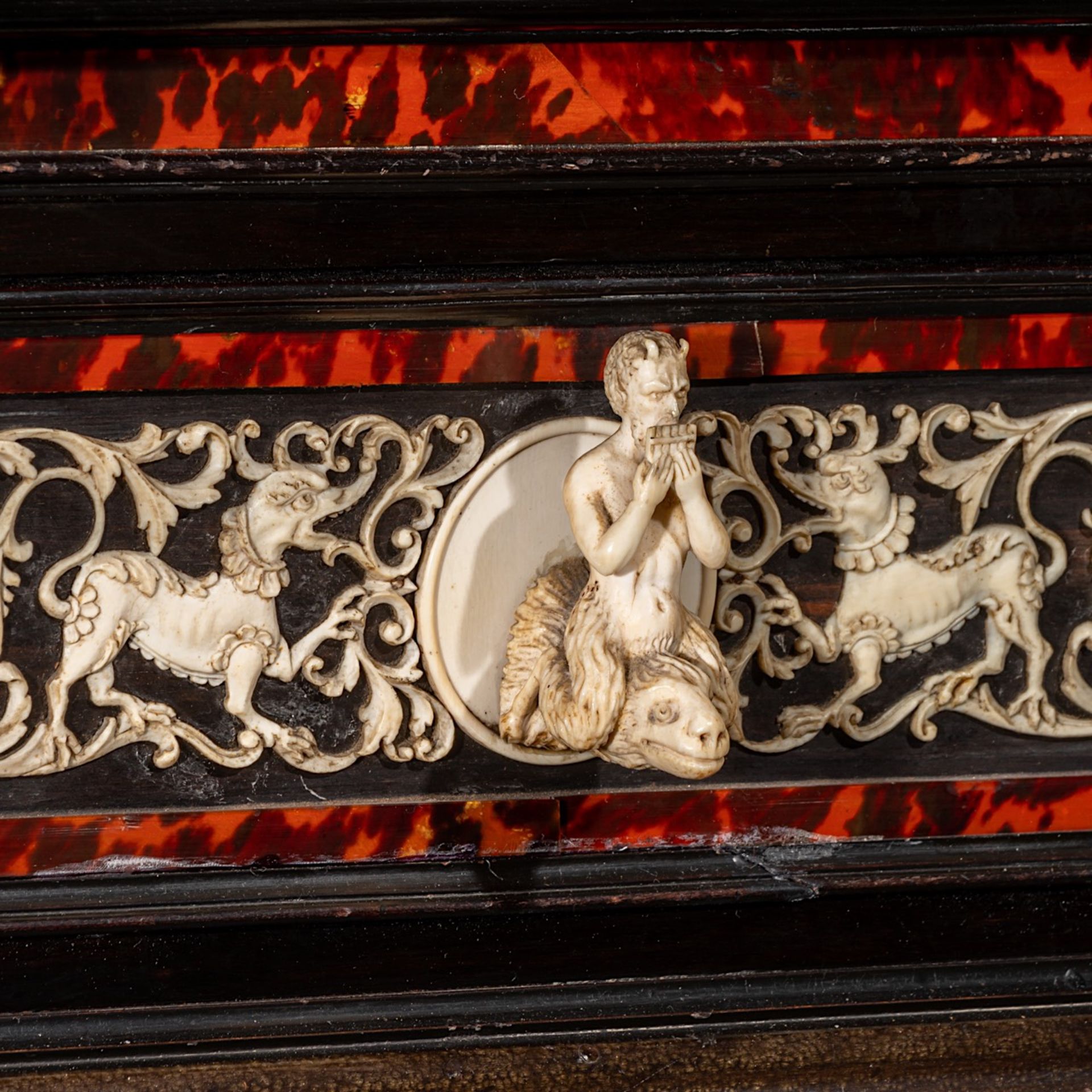 PREMIUM LOT - An impressive and exceptional 19thC architecturally designed baroque cabinet veneered - Image 17 of 24