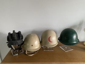 Iraqi war helmets