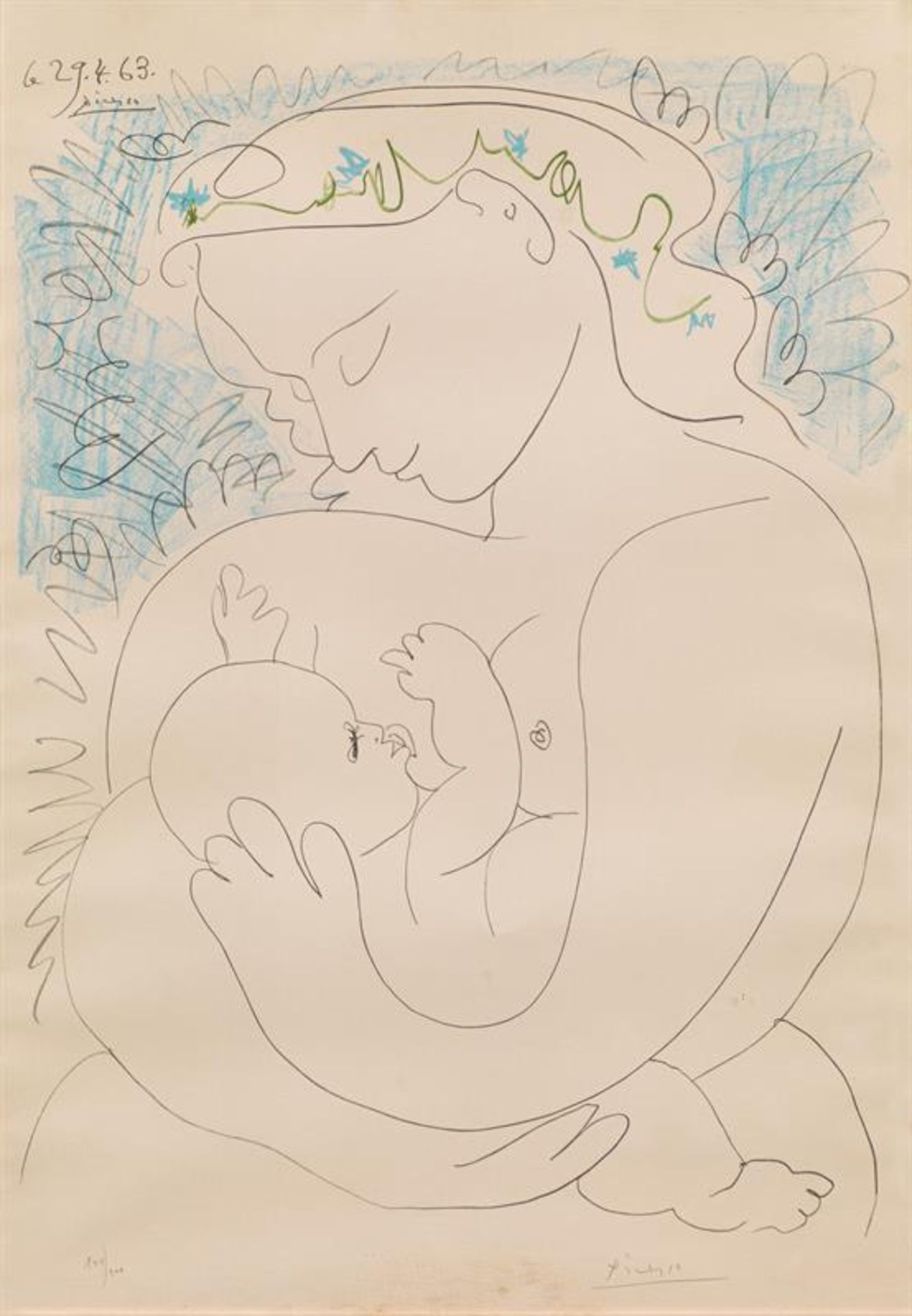 after Pablo Picasso: Grande Maternité