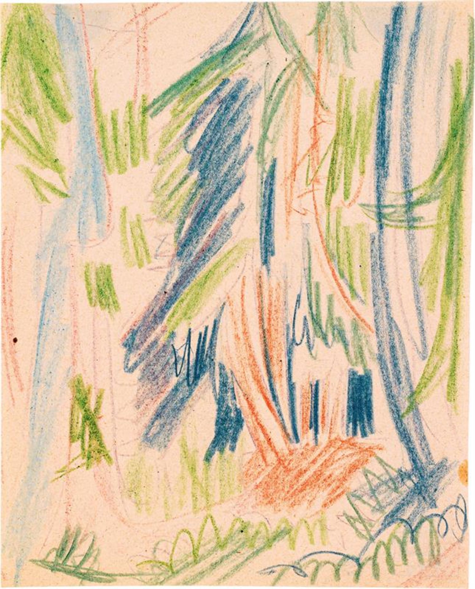 Ernst Ludwig Kirchner: Tannenwald