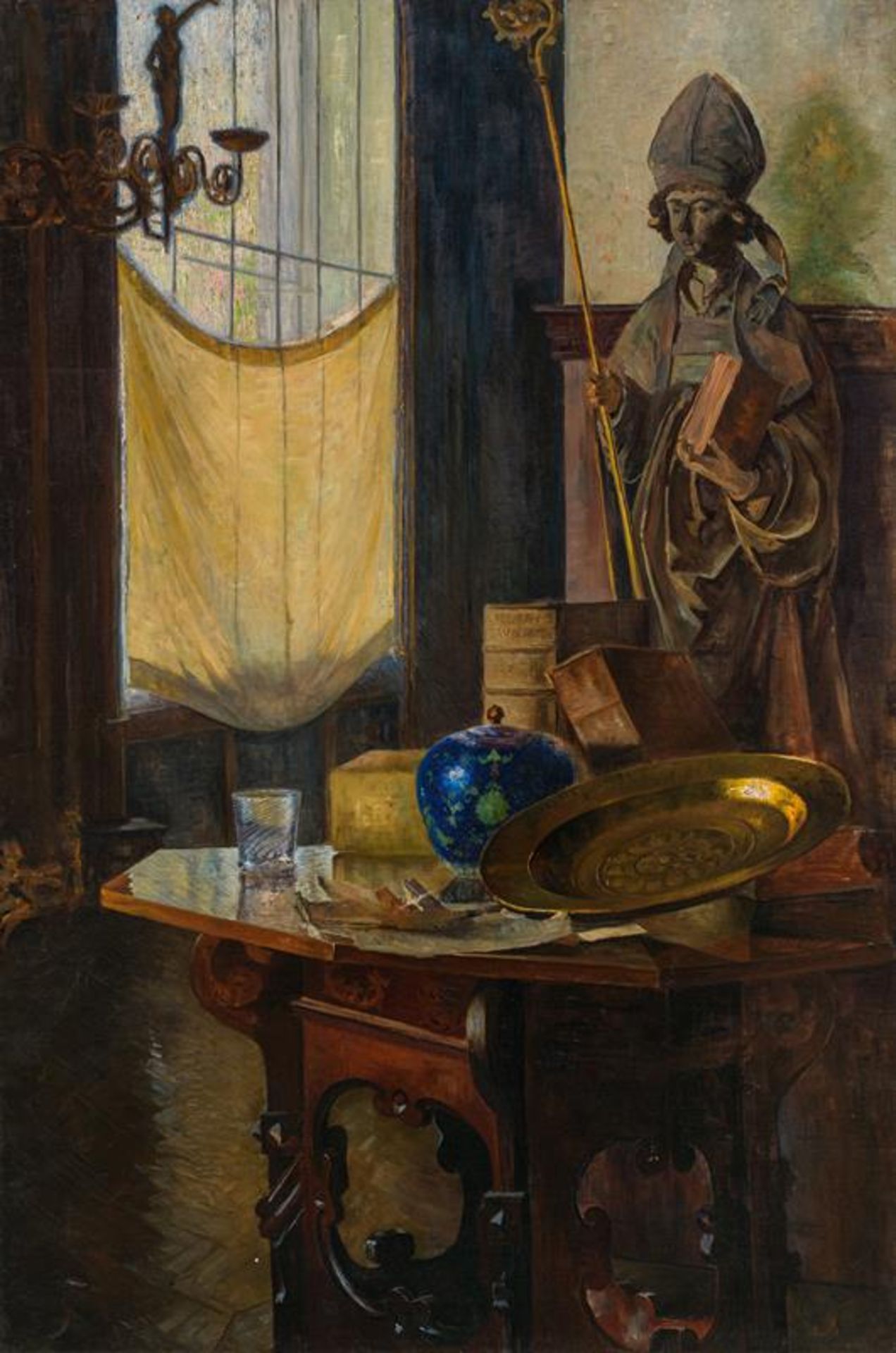 Carl Moll: Atelieransicht