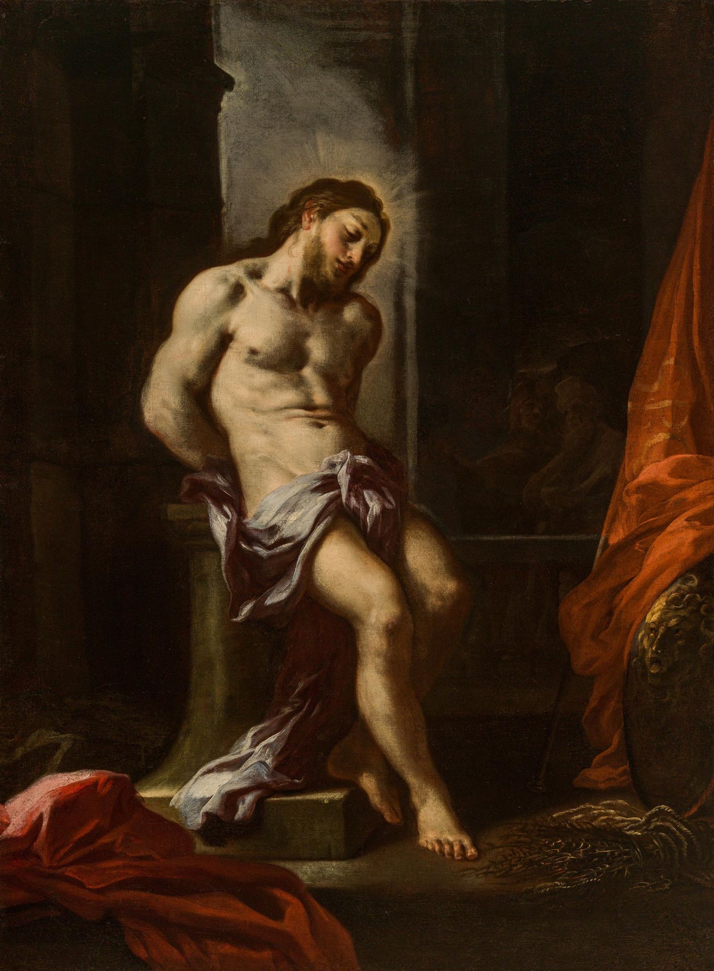 Francesco Solimena: Christus auf dem kalten Stein