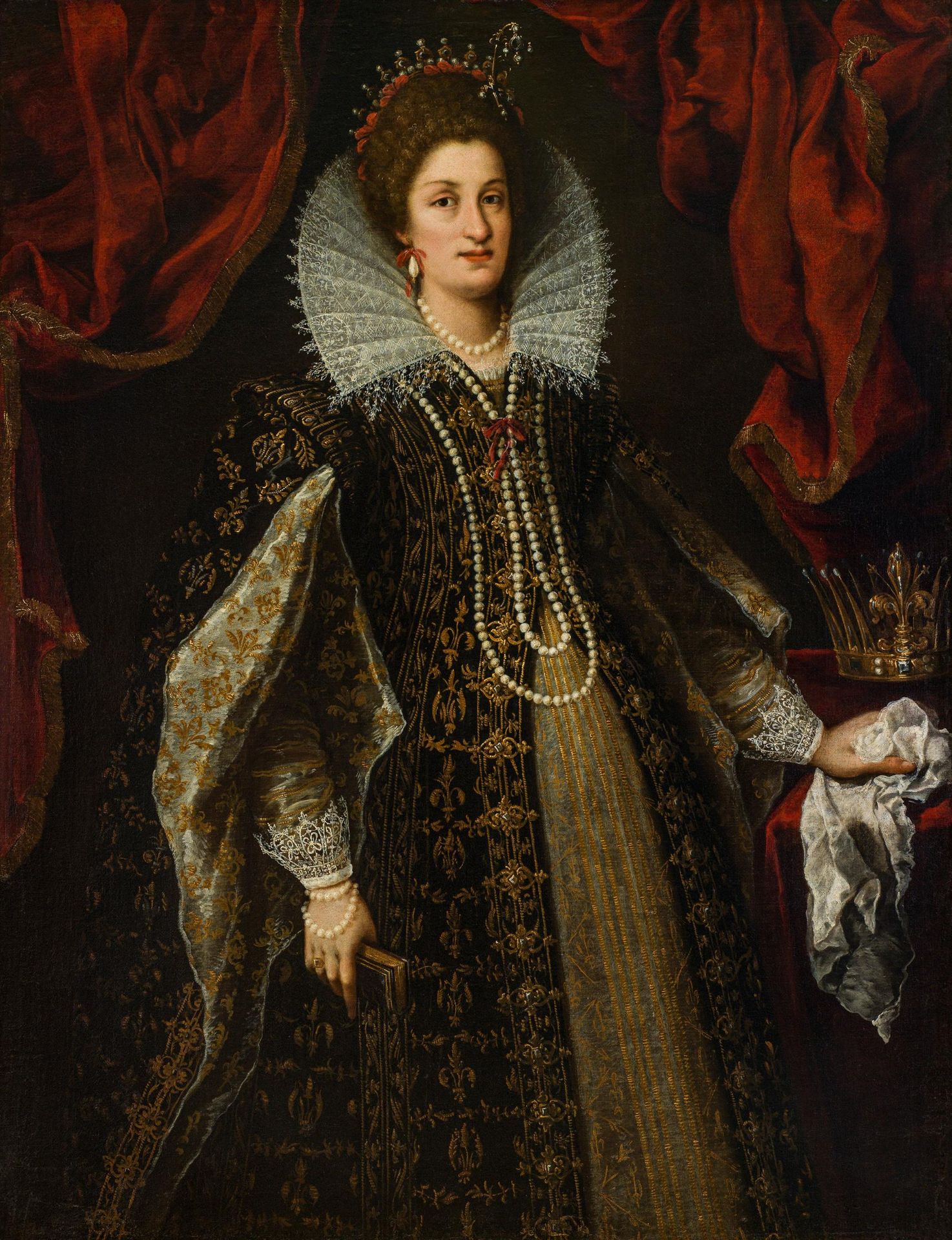 Frans Pourbus d. J. Umkreis: Maria Magdalena von Österreich, Großherzogin von Toskana (1587-1631)