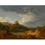 Martin von Molitor: Romantische Landschaft mit Ruine