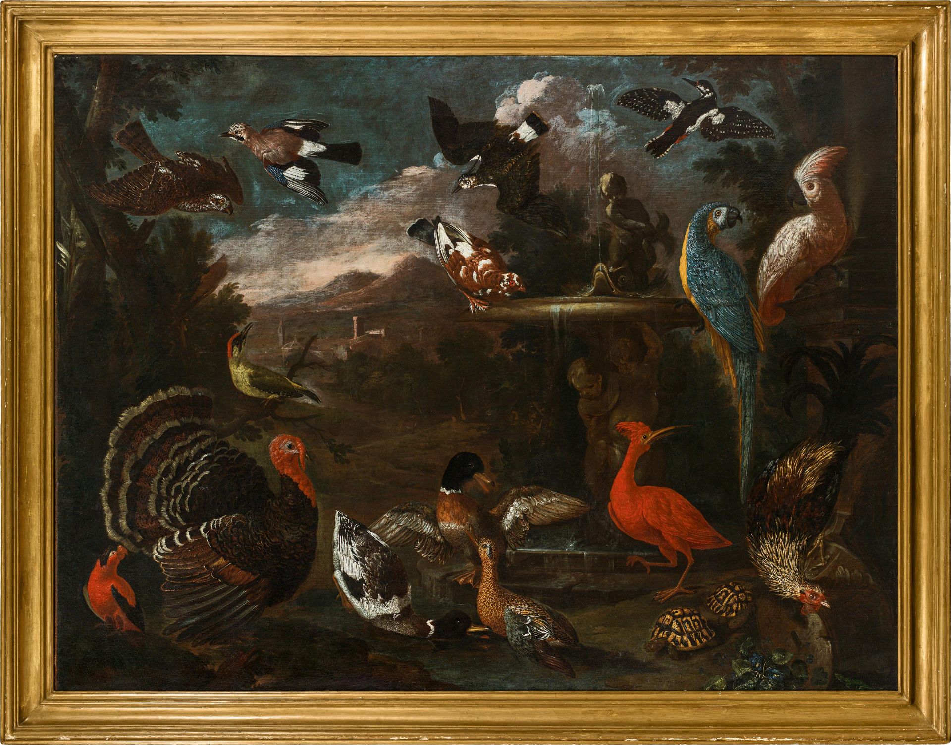 Pietro Neri Scacciati: Vogelschau mit Schildkröten - Bild 2 aus 2