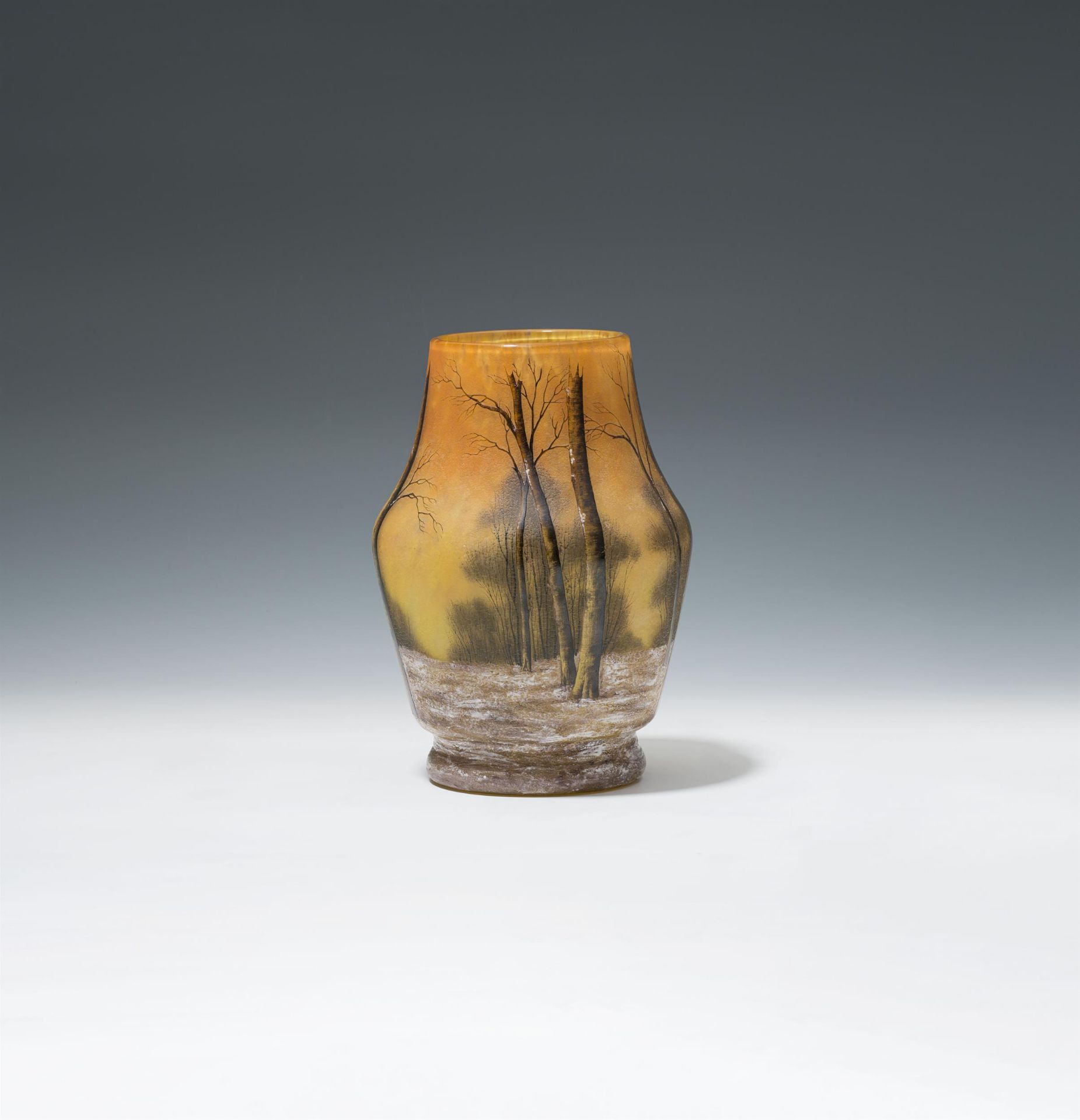 Daum Nancy: Vase "Paysage"