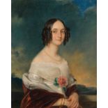 Artist of the 19th century: Portrait of a Lady (Marie Primitive Baroness of Kaiserstein?)