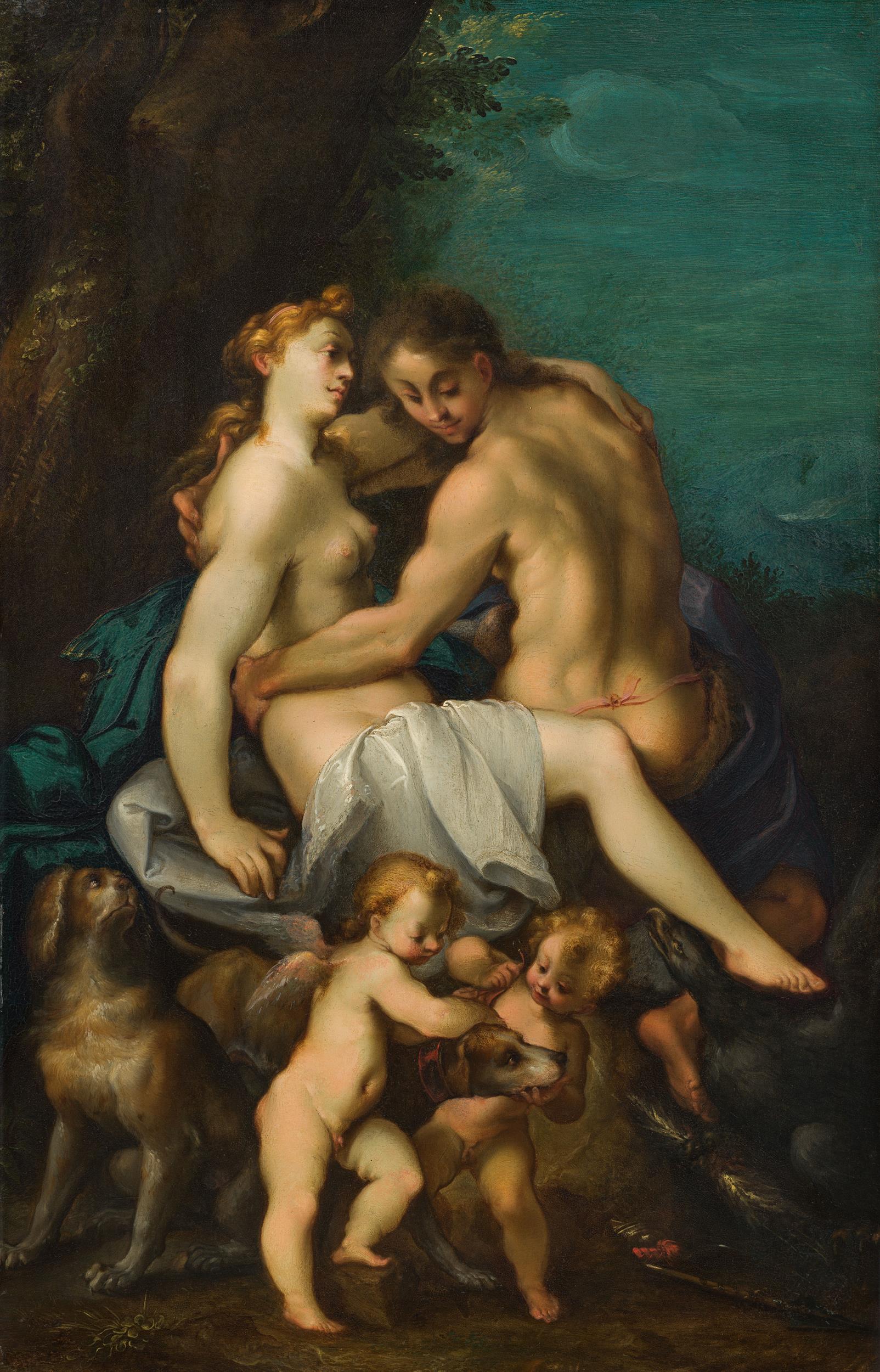 Artists of the Rudolfinian court c. 1600: Zeus and Callisto