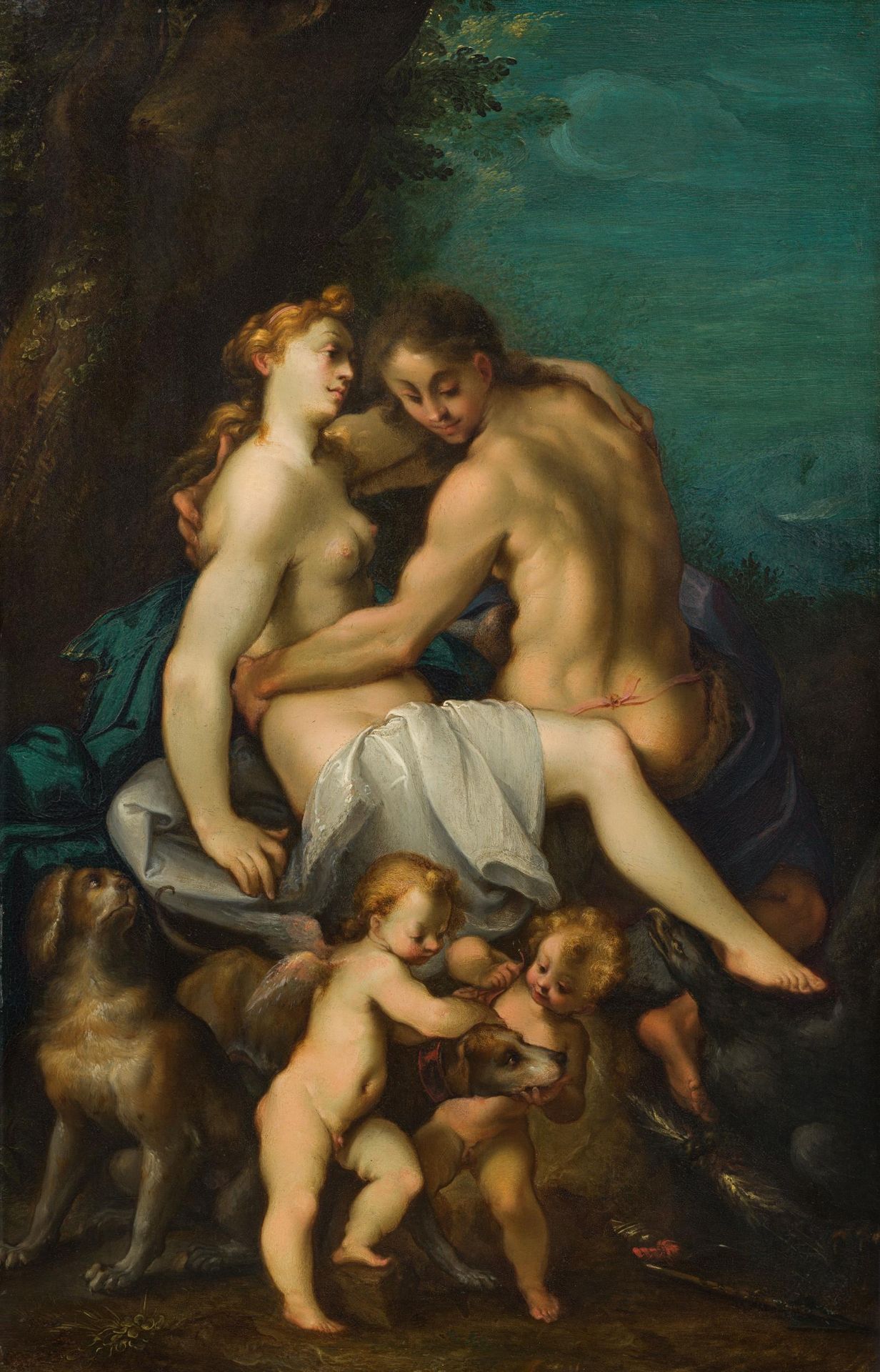 Rudolfinischer Hofkünstler um 1600: Zeus und Kallisto