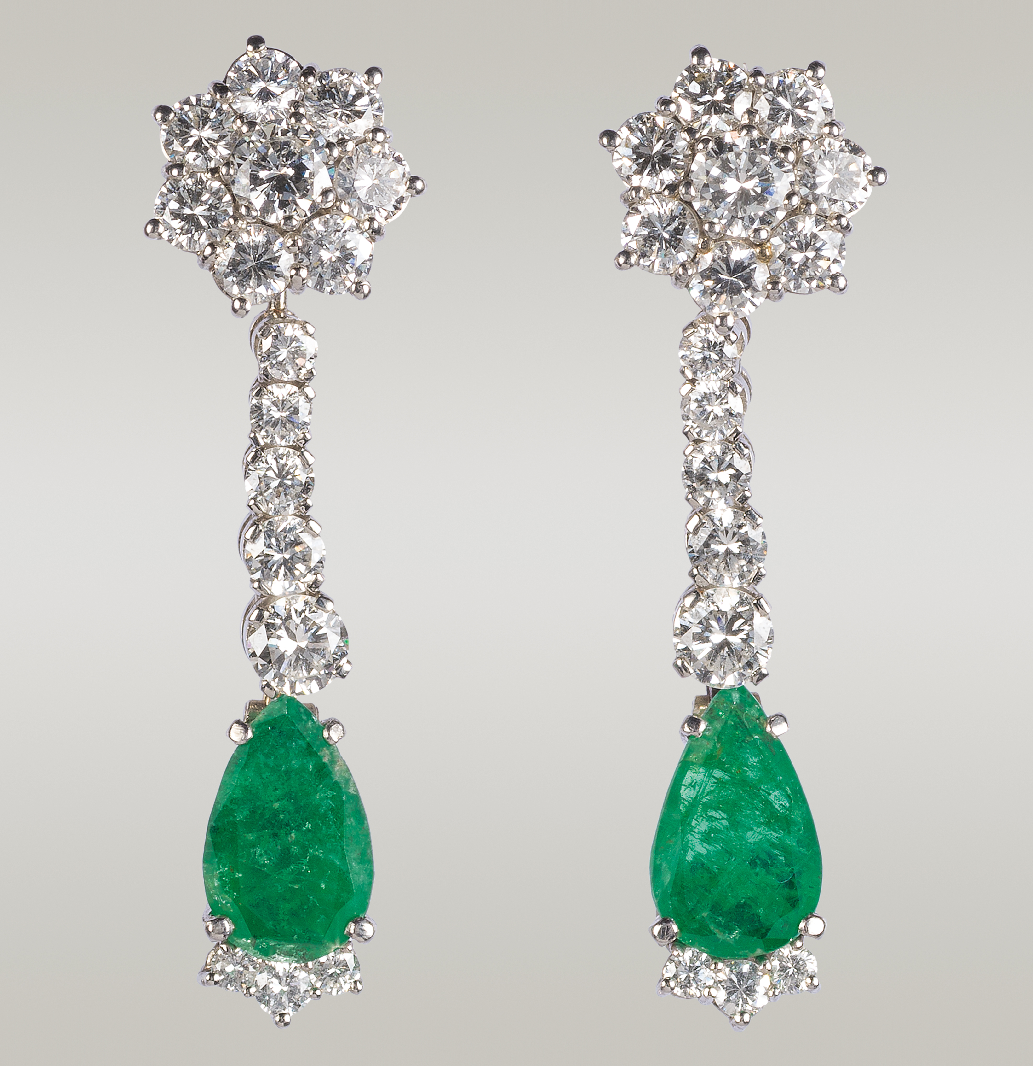 Emerald earrings