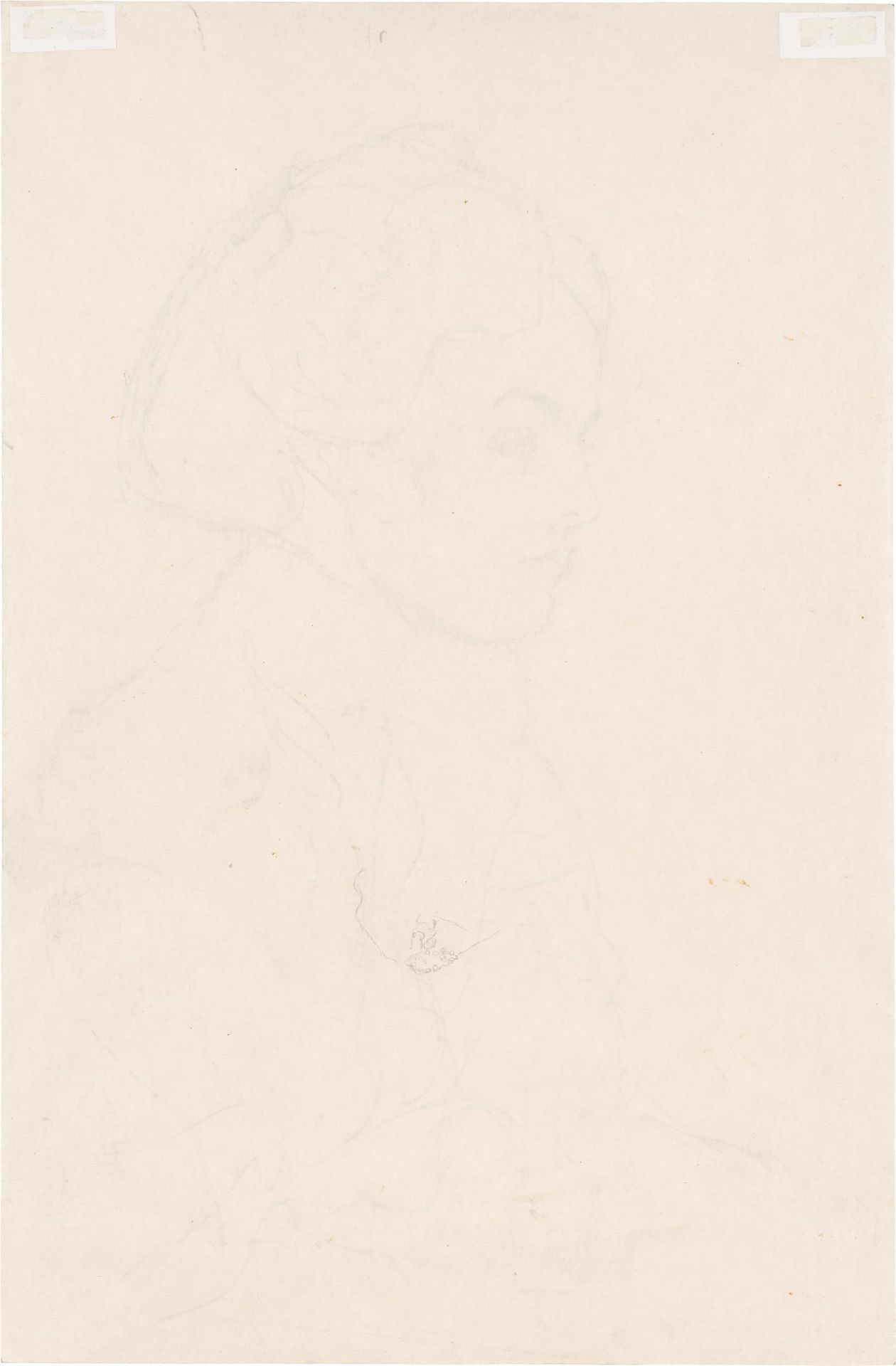 Gustav Klimt: Half-length portrait to the left - Image 2 of 2