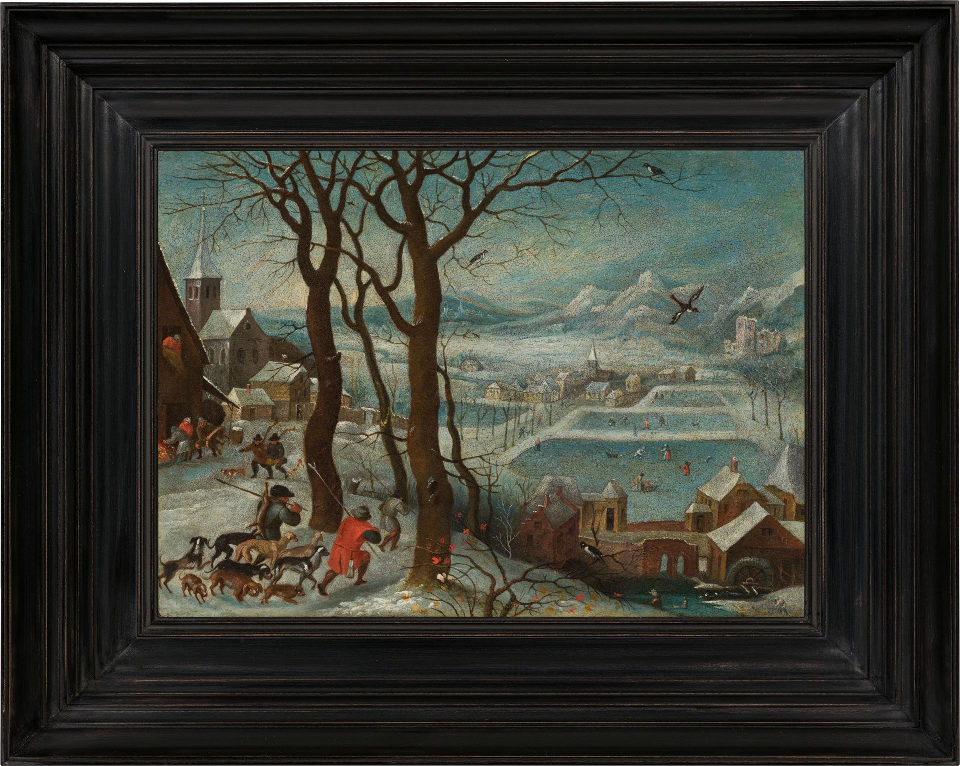 Jan Brueghel der Jüngere: Allegorie des Winters (Jäger im Schnee) - Bild 2 aus 2