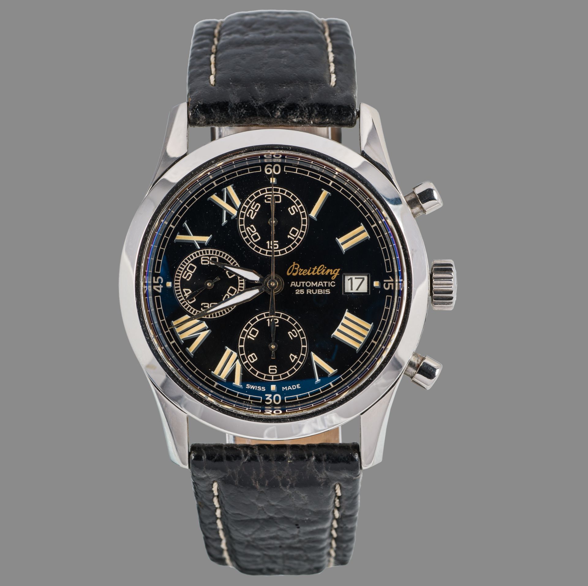 Breitling: Men's wristwatch "Grand Premier" chronograph
