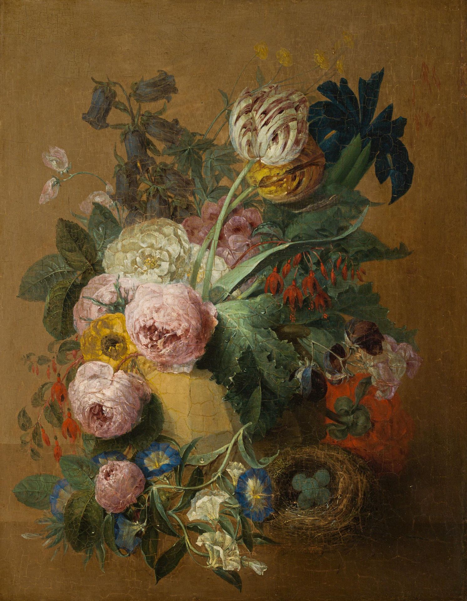 Artist of the 18th century: Floral still life