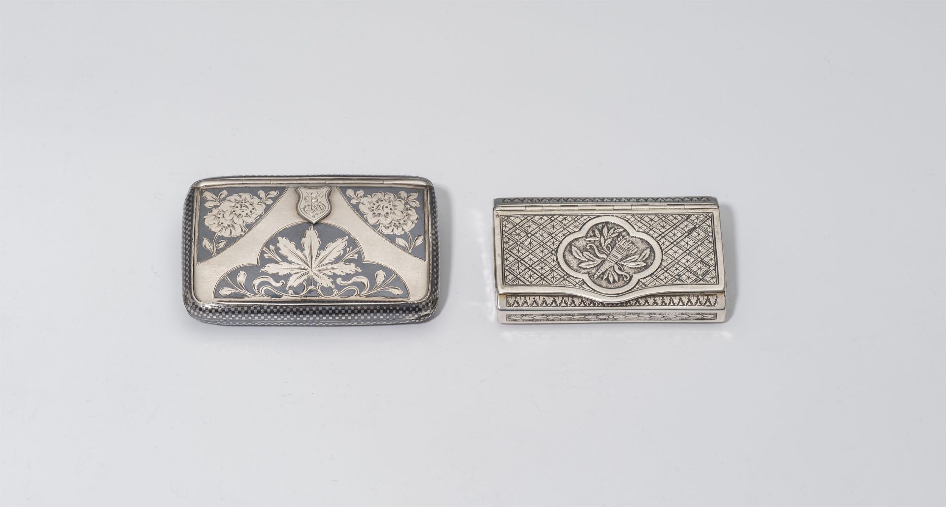 Two snuff boxes