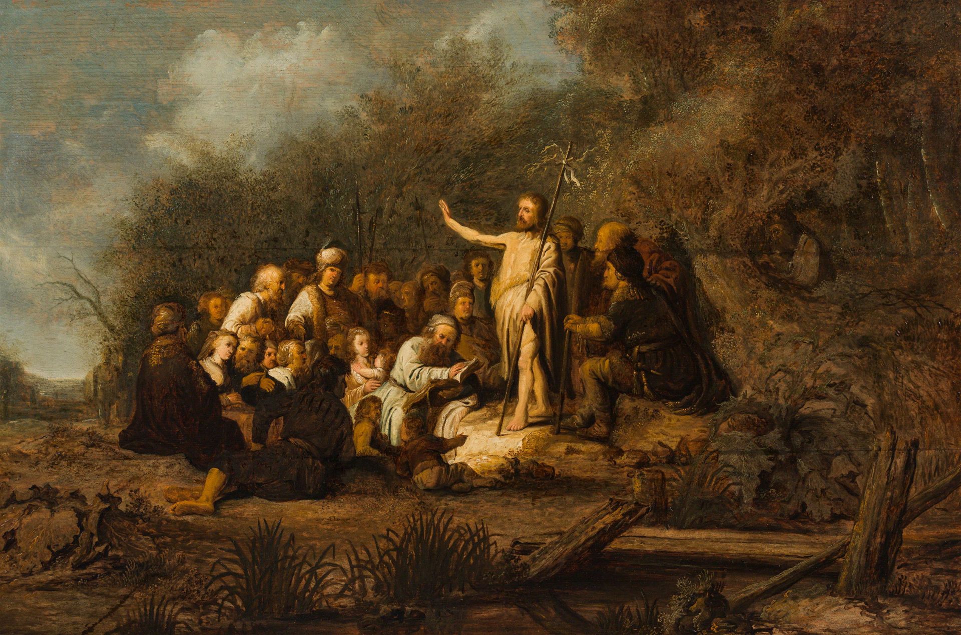 Jacob Willemsz. de Wet: Predigt Johannes des Täufers