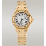 Cartier: Damen-Armbanduhr "Santos"