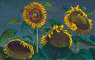 Werner Berg: Sonnenblumen