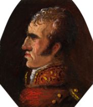 Francisco Goya zugeschrieben: Bildnis eines Herren in eleganter Uniform