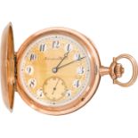 IWC SchaffhausenPocket watchSwitzerland, late 19th century14k gold; crown winding mechanism,