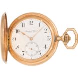IWC SchaffhausenPocket watchSwitzerland, early 20th century14k gold; crown winding mechanism,