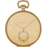 IWC SchaffhausenTailcoat watchSwitzerland, c. 191014k gold; crown winding mechanism; champagne