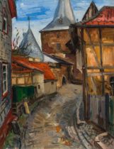 Rudolf Wacker: Am breiten Tor (Goslar)