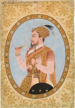 Bildnis Mohammed Adil Shah, Sultan von Bijapur (reg. 1627-1656)