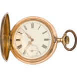 Pocket watchJaccottet Watch Co., Switzerland, late 19th century14k gold; crown winding mechanism,