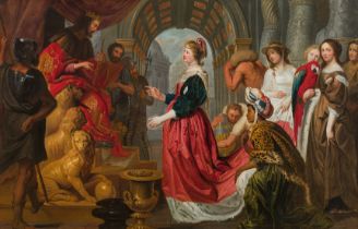 Erasmus Quellinus d. J.: Salomon und die Königin von Saba