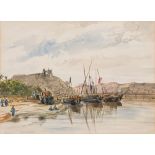 Leopold Carl MüllerSyène - Assuan in Egyptc. 1880/81watercolour on paper; framed23 x 31.5 cmtitled