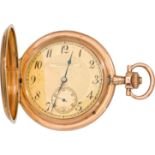 IWC SchaffhausenPocket watchSwitzerland, c. 191514k gold; crown winding mechanism, savonnette;