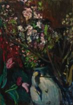 Josef Dobrowsky: Blumen im Krug