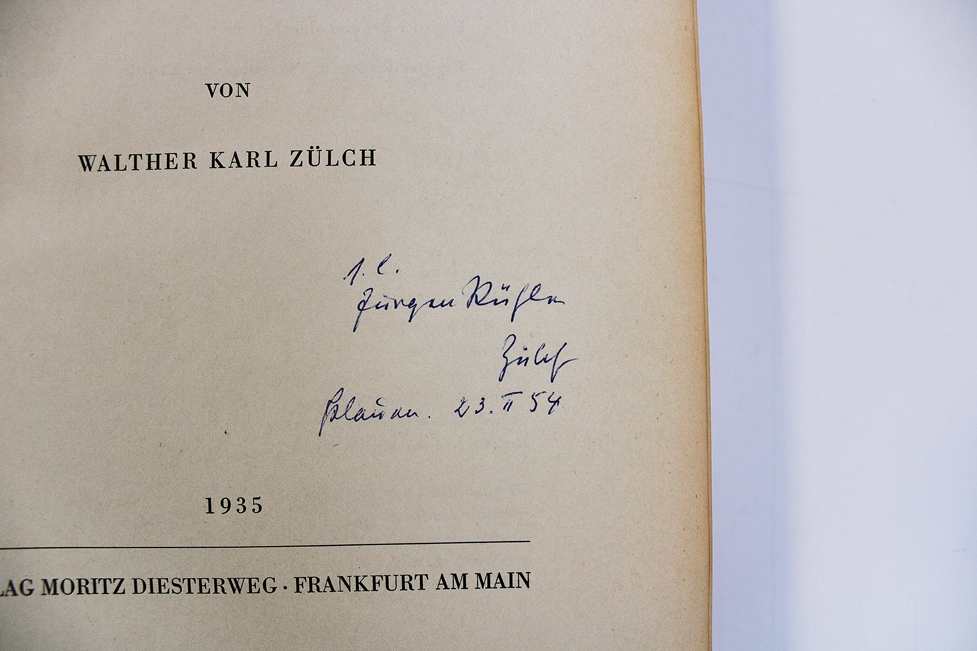 Buch, Walther Karl Zülch, "Frankfurter Künstler. 1223-1700", Verlag Moritz Diesterweg, Frankfurt am - Image 3 of 3